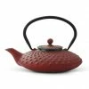 Bredemeijer Teapot Xilin Design Cast Iron 0.8 L In Red