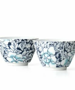 Bredemeijer Yantai Tea Cups Set Of 2 In Blue