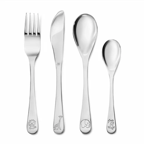 Bredemeijer Zilverstad Childrens Cutlery Set Miffy Zoo Animals 4 Pcs In Stainless Steel 3 Bredemeijer Zilverstad Childrens Cutlery Set Miffy Zoo Animals 4 Pcs In Stainless Steel