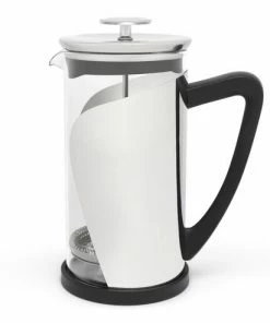 Bredemeijer Leopold Vienna Coffee Maker Carona Design Borosilicate Glass Polished Steel Holder 1L