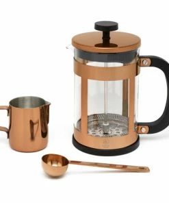 Bredemeijer Leopold Vienna Coffee Set Vicenza Design In Copper