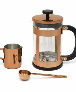 Bredemeijer Leopold Vienna Coffee Set Vicenza Design In Copper