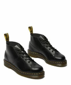 Dr Martens Church Monkey Black Smooth Shoes 11 Dr Martens Church Monkey Black Smooth Shoes