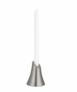 Bredemeijer Zilverstad Candle Holder Monte Design In Matt Lacquered Steel Small 11 cm