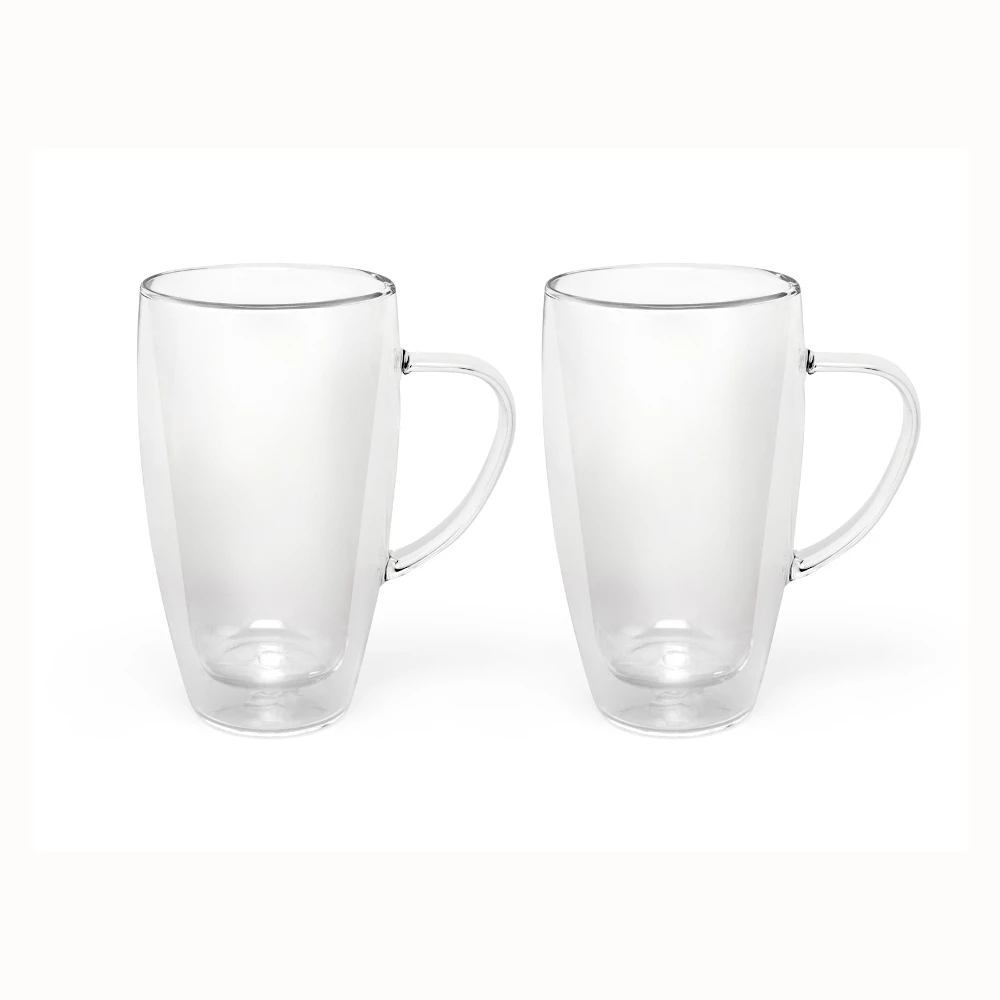 Bredemeijer Glass Double Walled For Coffee Or Tea Medium 320 ml In A Set Of 2 4 Bredemeijer Glass Double Walled For Coffee Or Tea Medium 320 ml In A Set Of 2