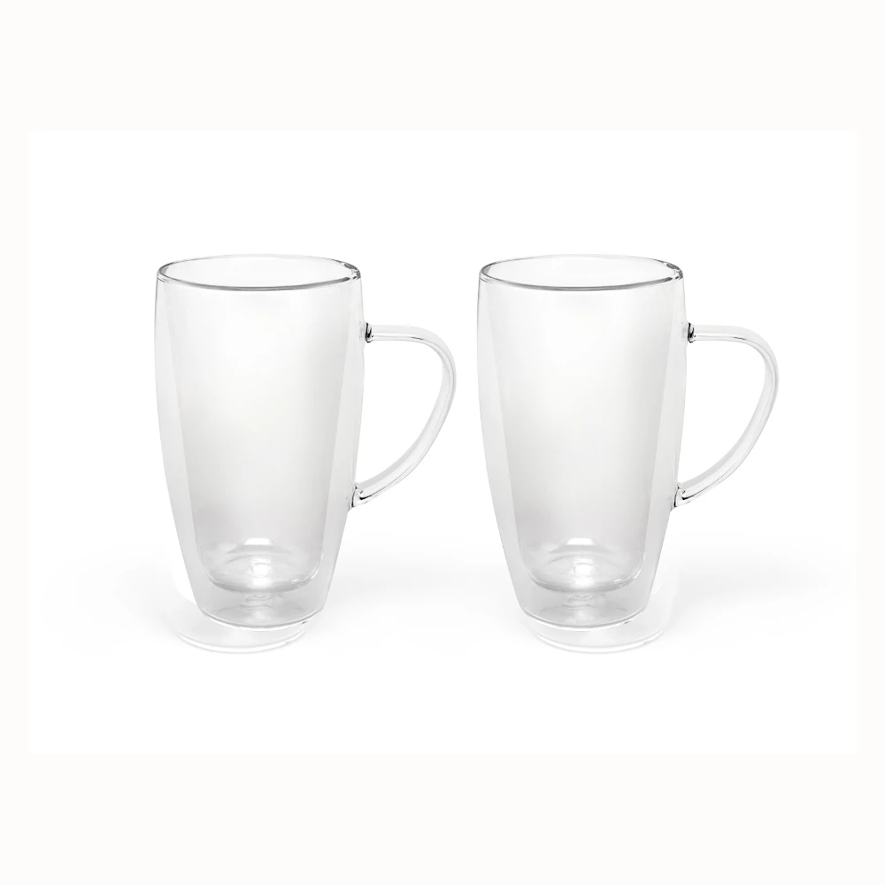 Bredemeijer Glass Double Walled For Coffee Or Tea Small 295 ml In A Set Of 2 4 Bredemeijer Glass Double Walled For Coffee Or Tea Small 295 ml In A Set Of 2