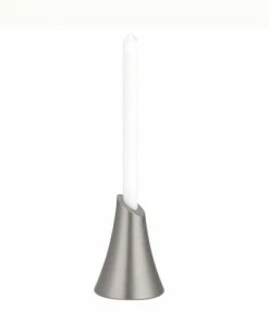 Bredemeijer Zilverstad Candle Holder Monte Design In Matt Lacquered Steel Large 15 cm