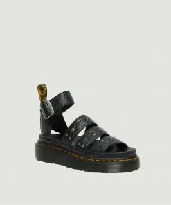 Dr Martens Clarissa Ii Quad Sandals In Nappa Leather