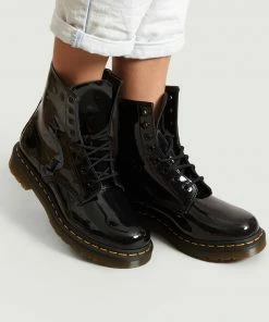 Dr Martens Black 1460 Patent Leather Boots