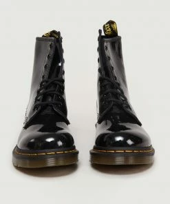 Dr Martens Black 1460 Patent Leather Boots