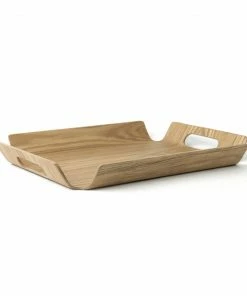 Bredemeijer Serving Tray Madera Design Rectangular Medium In Natural Wood