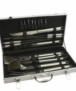 Bredemeijer Leopold Vienna Barbecue Case With 18 Pieces