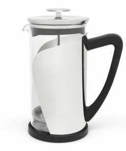 Bredemeijer Leopold Vienna Coffee Maker Carona Design Borosilicate Glass Polished Steel Holder 1L