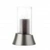 Bredemeijer Zilverstad Hurricane Lamp Monte Design In Matt Lacquered Steel With Glass 24 cm