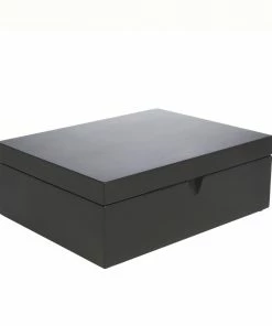 Bredemeijer Tea Box in Bamboo Complete with 4 Canisters & Tea Measuring Spoon in Black 9 Bredemeijer Tea Box in Bamboo Complete with 4 Canisters & Tea Measuring Spoon in Black