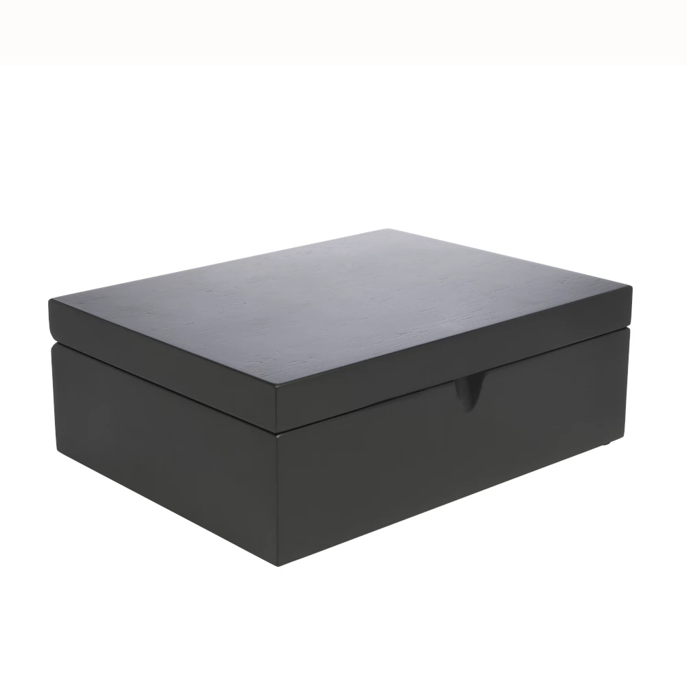 Bredemeijer Tea Box in Bamboo Complete with 4 Canisters & Tea Measuring Spoon in Black 5 Bredemeijer Tea Box in Bamboo Complete with 4 Canisters & Tea Measuring Spoon in Black