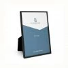 Bredemeijer Zilverstad Photo Frame Sweet Memory Design In Matt Black Metal Finish 13 x 18cm