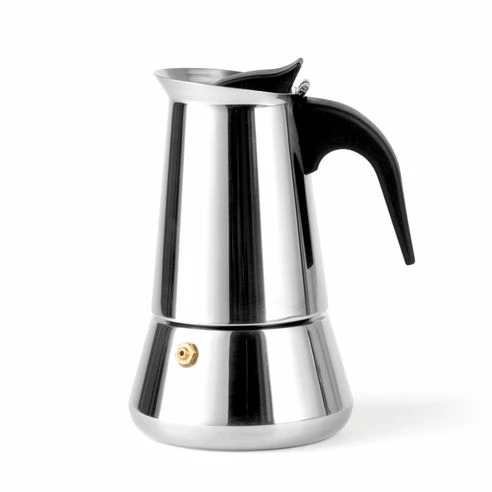 Bredemeijer Leopold Vienna Espresso Maker Trevi For 4 Cups In Stainless Steel 3 Bredemeijer Leopold Vienna Espresso Maker Trevi For 4 Cups In Stainless Steel