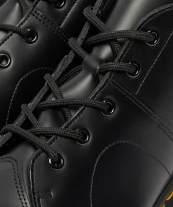 Dr Martens Church Monkey Black Smooth Shoes 10 Dr Martens Church Monkey Black Smooth Shoes