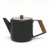 Bredemeijer Teapot Double Wall Boston Design In Matt Black 1.2 L