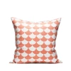 Littlephant Cotton cushion cover 50x50cm - Big Waves White/Coral