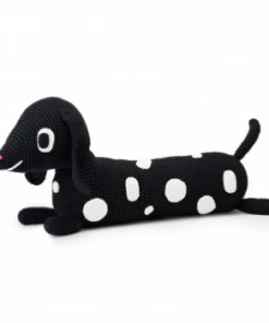 Littlephant 27 x 65cm Dotty Dog Crochet Bean Bag