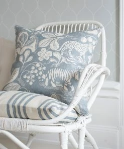 Littlephant 50 x 50cm Dusty Blue Wild At Heart Cushion Cover