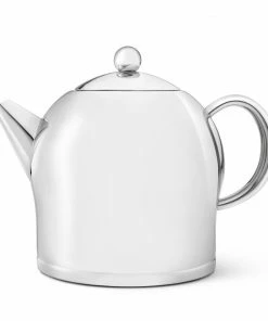 Bredemeijer Teapot Double Wall Minuet Santhee 2 0 L In Silver