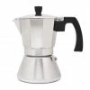Bredemeijer Leopold Vienna Tivoli Espresso Maker 6 Cup Size In Natural Aluminium With Induction