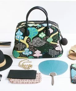 Littlephant 31 x 42 x 16cm Black Multi Saga Forest Day Bag