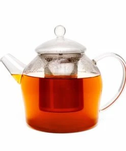 Bredemeijer Glass Minuet Teapot 1 2 L With Stainless Steel Filter