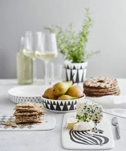 Littlephant 14.5 x 35.5cm White Serving Plate