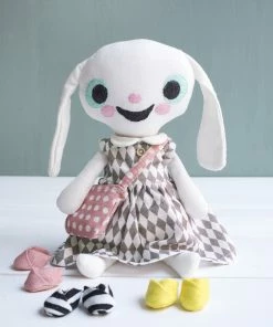 Littlephant White Linen Nina Doll