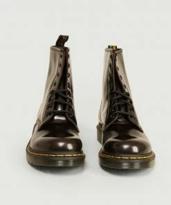 Dr Martens Cherry Red Arcadia 1460 Leather Boots