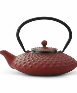 Bredemeijer Teapot Xilin Design Cast Iron 0.8 L In Red