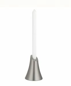 Bredemeijer Zilverstad Candle Holder Monte Design In Matt Lacquered Steel Medium 13 Cm