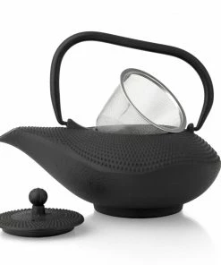 Bredemeijer Teapot Aladdin In Cast Iron 0 9 L In Black