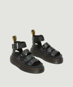 Dr Martens Clarissa Ii Quad Sandals In Nappa Leather