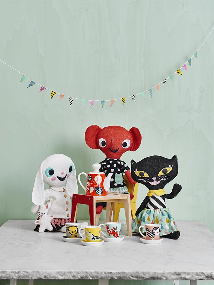 Littlephant White Linen Nina Doll 6 Littlephant White Linen Nina Doll