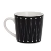 Littlephant 200ml Black Porcelain Riviera Mug