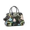 Littlephant 31 x 42 x 16cm Black Multi Saga Forest Day Bag