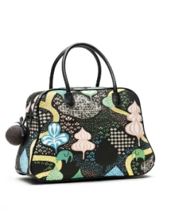 Littlephant 31 x 42 x 16cm Black Multi Saga Forest Day Bag