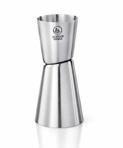 Bredemeijer Leopold Vienna Jigger 2 Sizes 30 And 50 Ml In Matt Stainless Steel