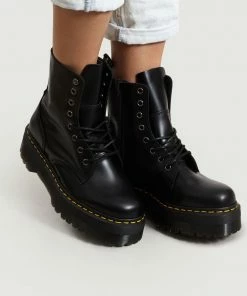 Dr Martens Black Jadon Platform Boots