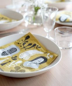 Littlephant 16.5 x 16.5cm Pear Paper Napkins