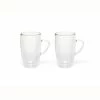 Bredemeijer Glass Double Walled For Espresso 100 Ml In A Set Of 2