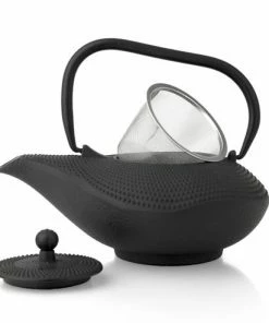 Bredemeijer Teapot Aladdin In Cast Iron 0 9 L In Black