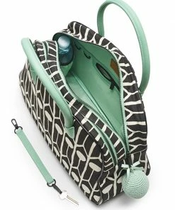 Littlephant Small Black and White Feathers Daybag