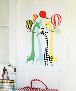 Littlephant 50 x 70cm Giraffes Graphic Print