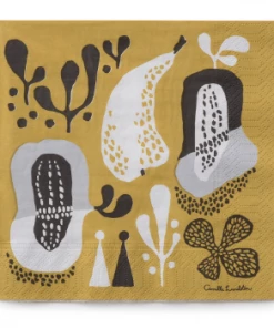 Littlephant 16.5 x 16.5cm Pear Paper Napkins